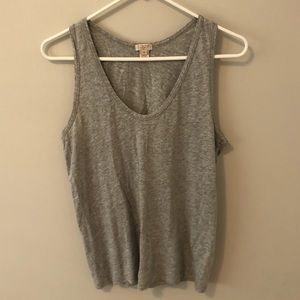 Grey J.Crew Tank Top
